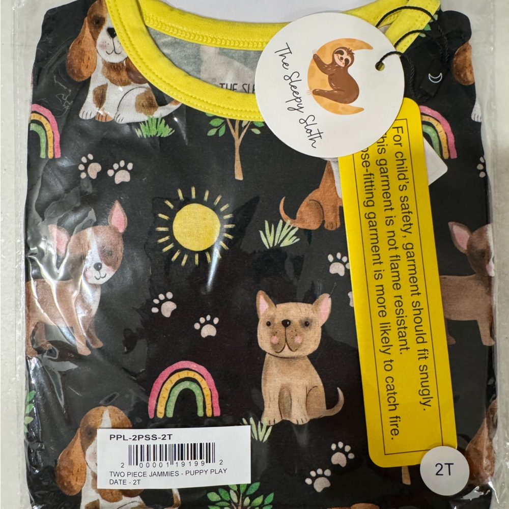 The Sleepy Sloth Puppy Play Pajamas